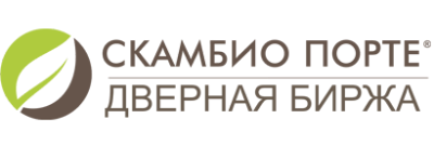 Скамбио порте двери. Скамбио порте. Скамбио порте логотип. Дверь биржа. Дверная биржа.