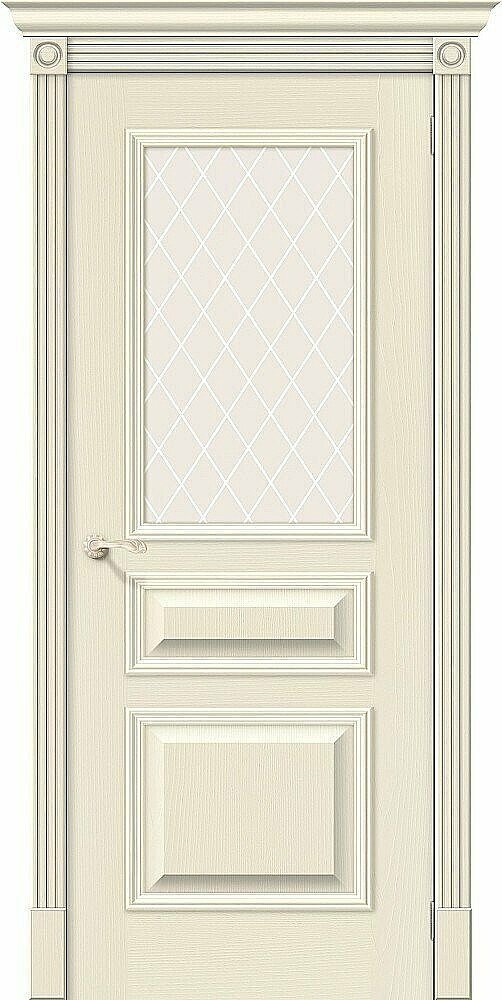  Вуд Классик-15.1 Ivory White Сrystal 200*60