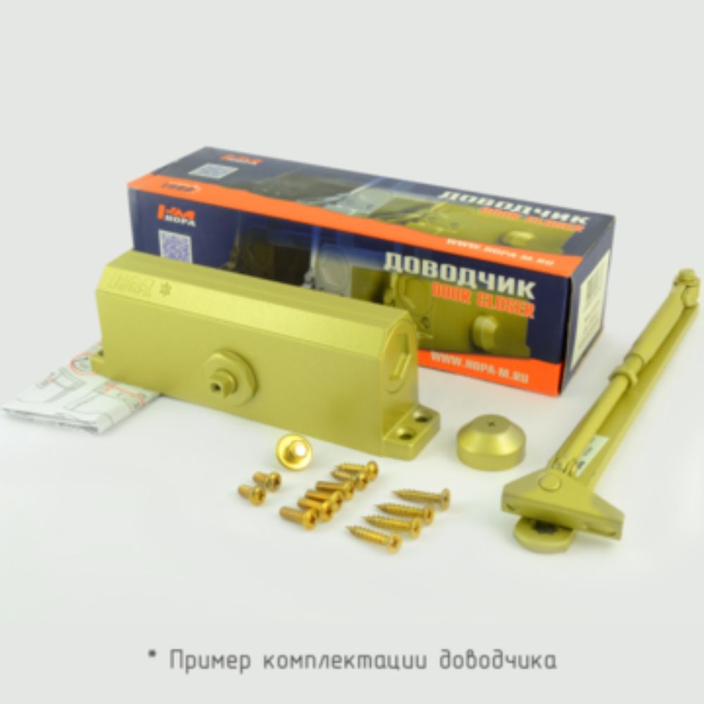  Доводчик дверной Нора-М №5S (бронза) 1